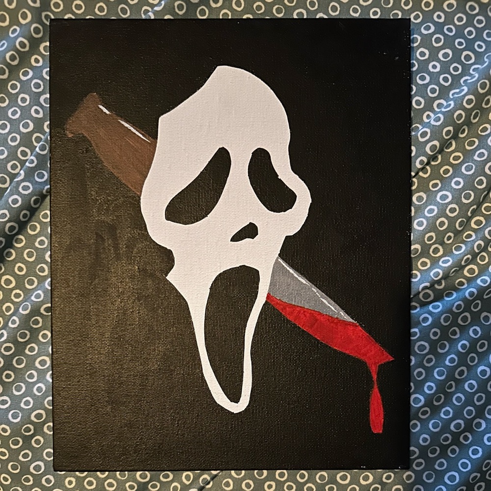 Ghostface Painting